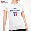 Moi? Sarcastique? Jamais... Women's Organic Cotton Tee