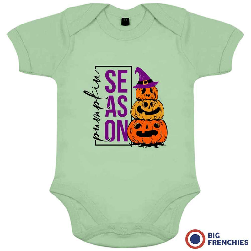 Pumpkin Season Organic Cotton Baby Onesie