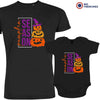 Pumpkin Season Dad and Child Organic Cotton family Set (Set of 2)