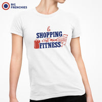 Le Shopping C'est Mon Fitness Women's Organic Cotton Tee