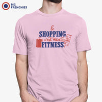 Le Shopping C'est Mon Fitness Men's Organic Cotton Tee