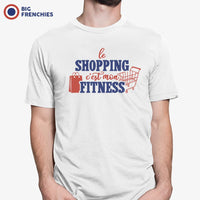 Le Shopping C'est Mon Fitness Men's Organic Cotton Tee