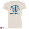 Chilling With My Snowmies Christmas Men's Organic Cotton Tee