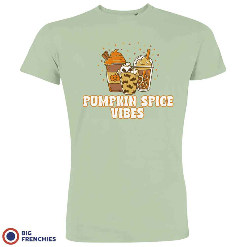 Pumpkin Spice Vibes Men's Organic Cotton Tee