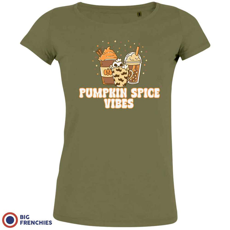 Pumpkin Spice Vibes Women's Organic Cotton Tee