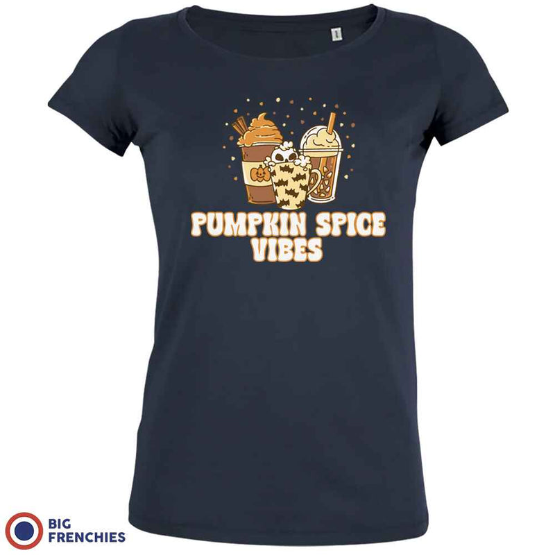 Pumpkin Spice Vibes Women's Organic Cotton Tee