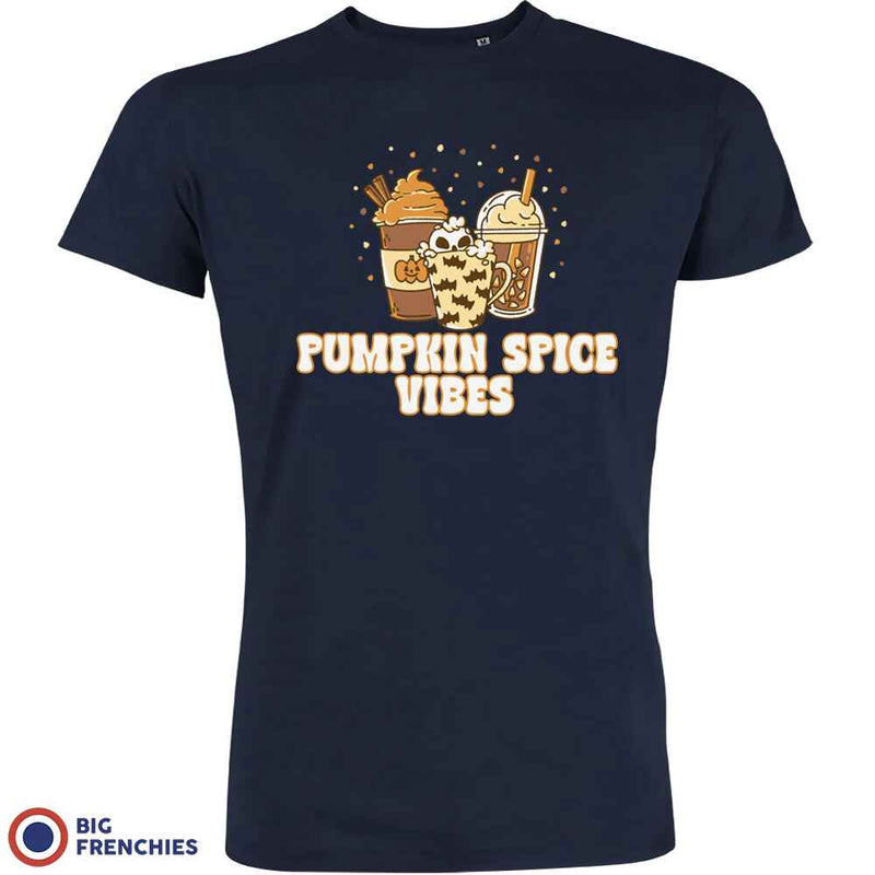 Pumpkin Spice Vibes Men's Organic Cotton Tee