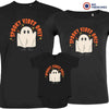 Spooky Vibes Only Halloween Matching Organic Cotton Family Set (Set of 3)