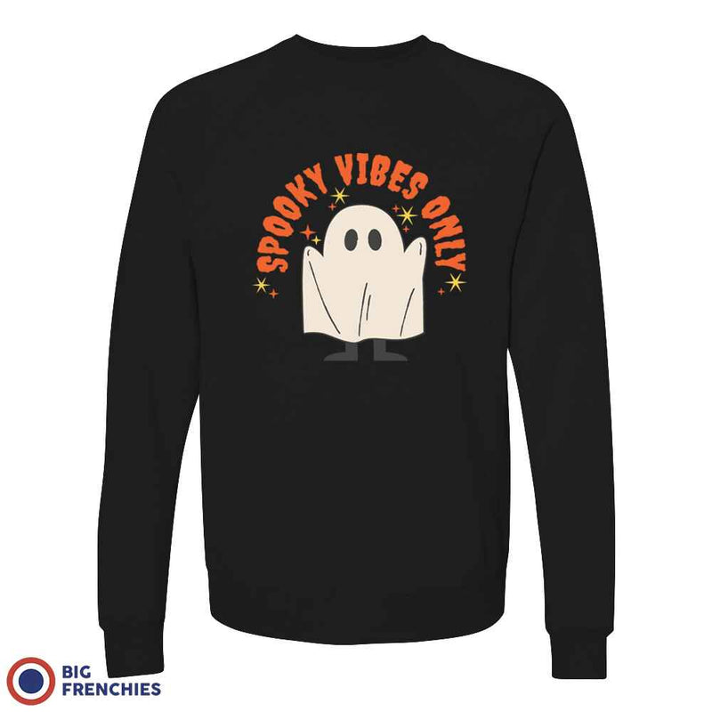 Spooky Vibes Only Halloween Unisex Organic Cotton Sweatshirt