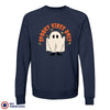 Spooky Vibes Only Halloween Unisex Organic Cotton Sweatshirt