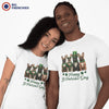 French Bulldog Happy St Patrick's Day Men's Organic Cotton Tee