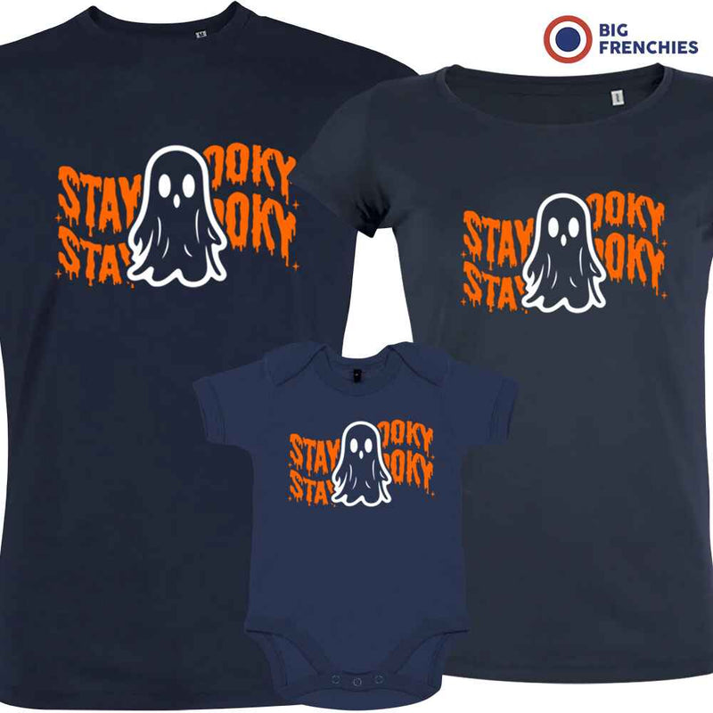 Stay Spooky Halloween Matching Organic Cotton Family Set (Set of 3)