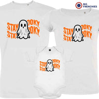 Stay Spooky Halloween Matching Organic Cotton Family Set (Set of 3)