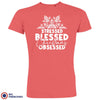 Stressed Blessed Christmas Obsessed Men's Organic Cotton Tee