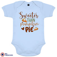 Sweeter Than Pumpkin Pie Organic Cotton Baby Onesie