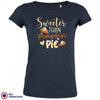 Sweeter Than Pumpkin Pie Women's Organic Cotton Tee