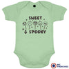 Sweet Spooky Halloween Organic Cotton Baby Onesie