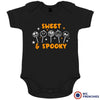 Sweet Spooky Halloween Organic Cotton Baby Onesie