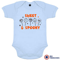 Sweet Spooky Halloween Organic Cotton Baby Onesie