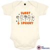 Sweet Spooky Halloween Organic Cotton Baby Onesie