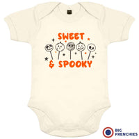 Sweet Spooky Halloween Organic Cotton Baby Onesie