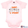 Sweet Spooky Halloween Organic Cotton Baby Onesie