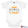 Sweet Spooky Halloween Organic Cotton Baby Onesie