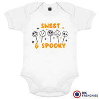 Sweet Spooky Halloween Organic Cotton Baby Onesie