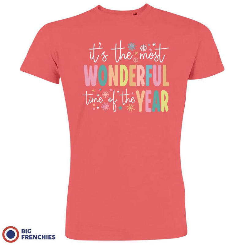 It's The Most Wonderful Time Of The Year Christmas Men's Organic Cotton Tee