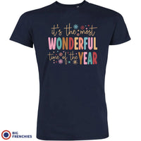 It's The Most Wonderful Time Of The Year Christmas Men's Organic Cotton Tee