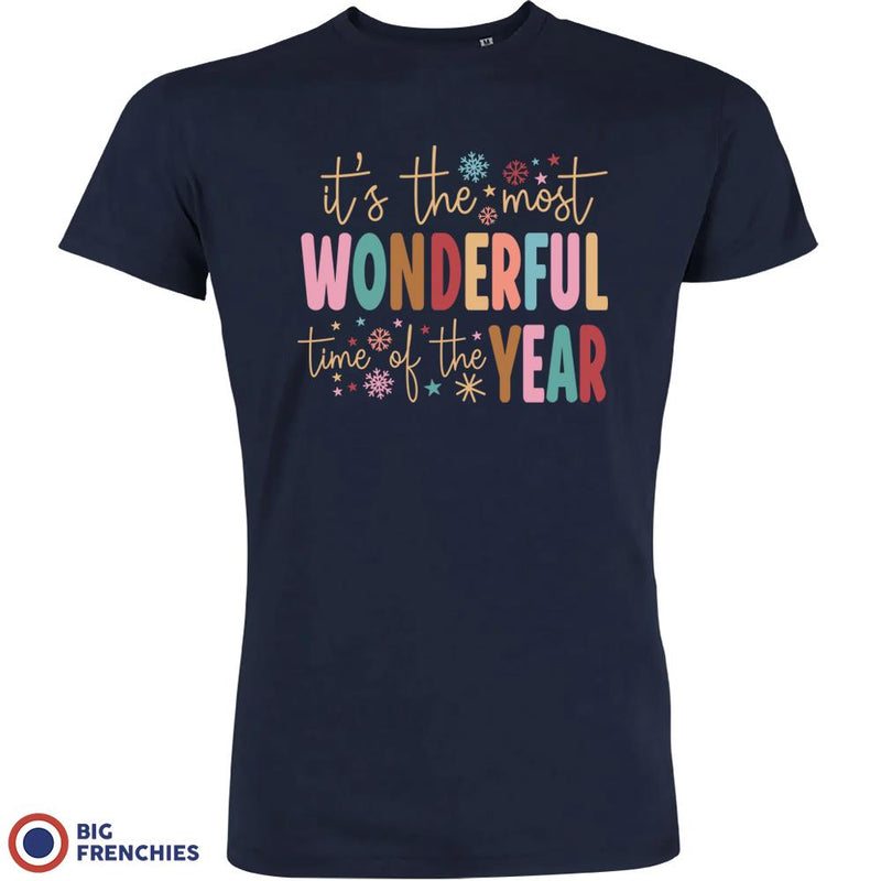 It's The Most Wonderful Time Of The Year Christmas Men's Organic Cotton Tee