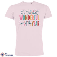 It's The Most Wonderful Time Of The Year Christmas Men's Organic Cotton Tee