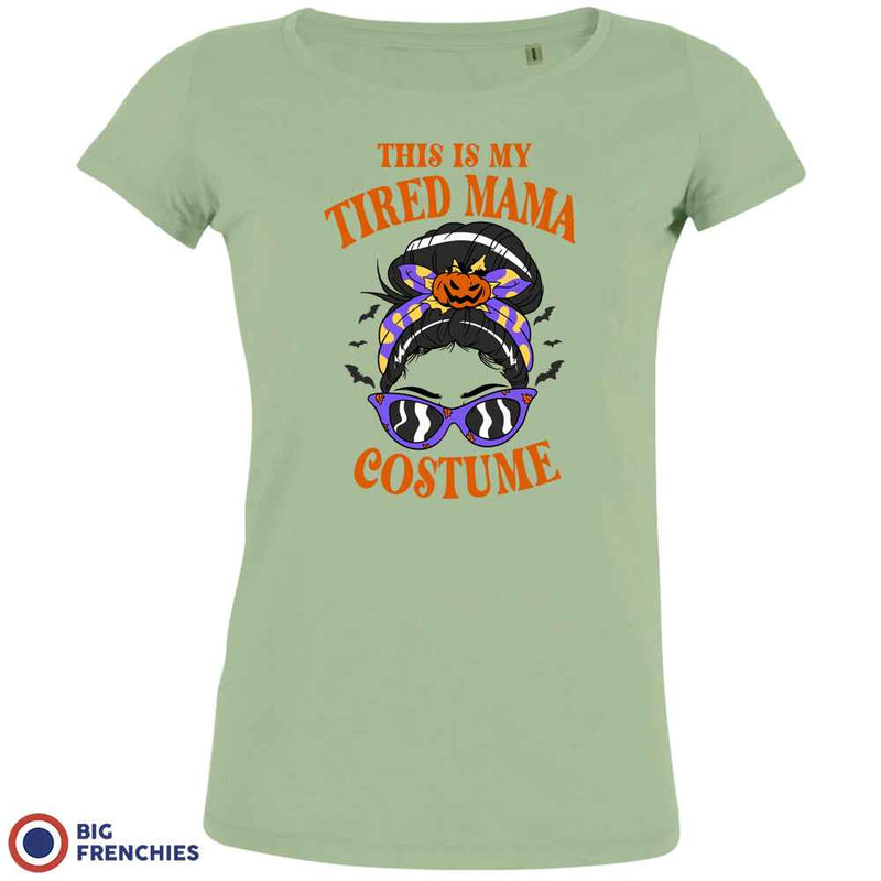 This is My Tired Mama Costume Halloween Women's Organic Cotton Tee