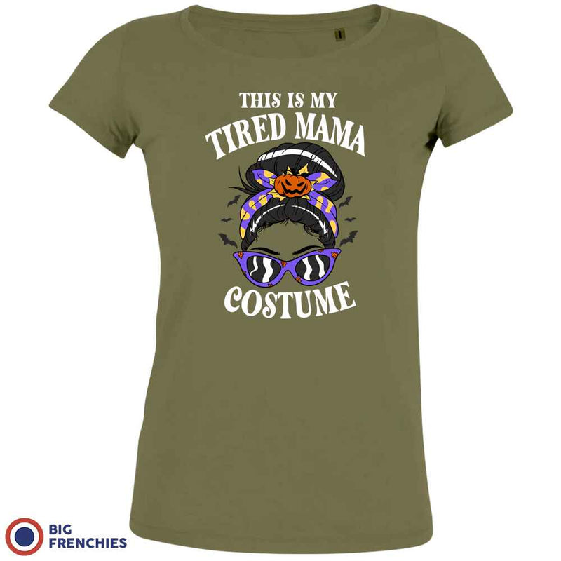 This is My Tired Mama Costume Halloween Women's Organic Cotton Tee