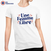 Une femme Libre Women's Organic Cotton Tee