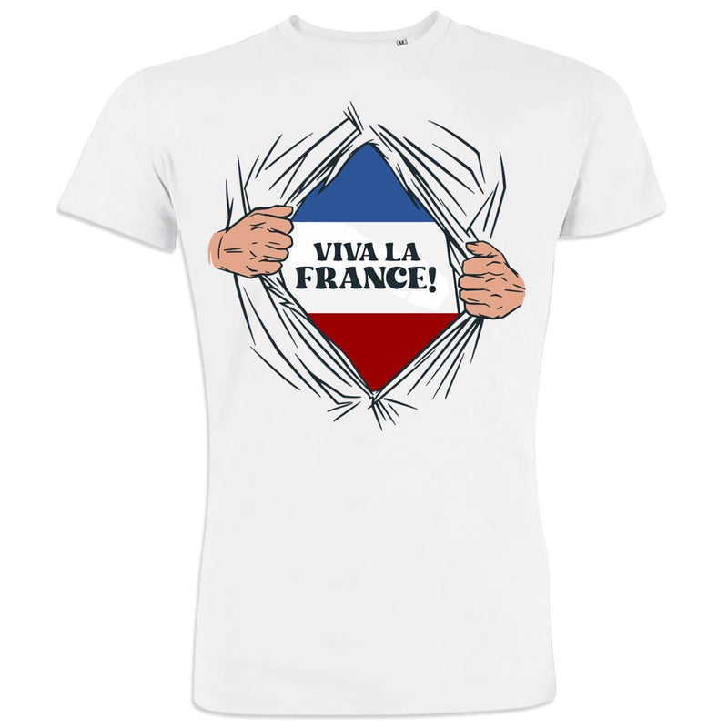 Vive La France Men's Organic Cotton Tee