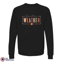 Sweater Weather Unisex Organic Cotton Sweatshirt