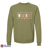 Sweater Weather Unisex Organic Cotton Sweatshirt