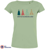 Winter Wonderland Christmas Women's Organic Cotton Tee