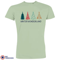 Winter Wonderland Christmas Men's Organic Cotton Tee