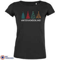 Winter Wonderland Christmas Women's Organic Cotton Tee