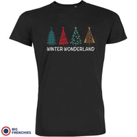 Winter Wonderland Christmas Men's Organic Cotton Tee