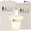 Winter Wonderland Christmas Matching Family Organic Tees (Set of 3)