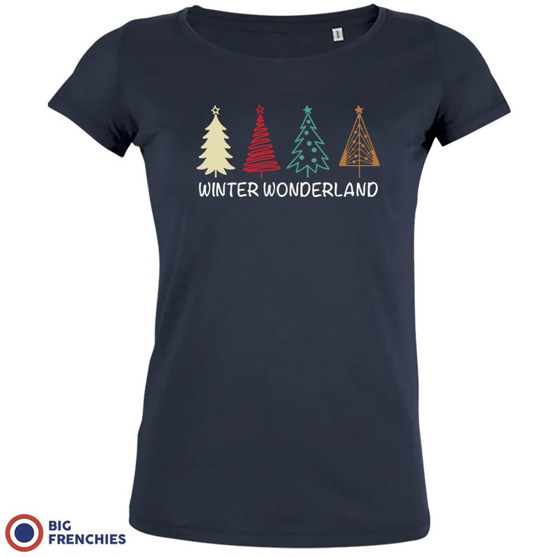 Winter Wonderland Christmas Women's Organic Cotton Tee