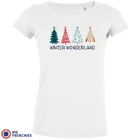 Winter Wonderland Christmas Women's Organic Cotton Tee