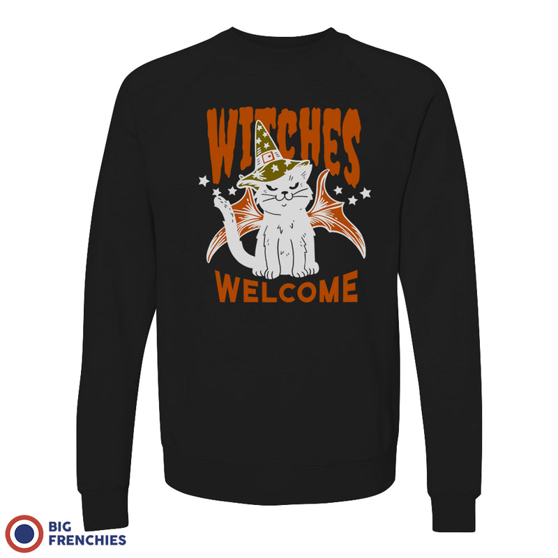 Witches Welcome Halloween Women's Organic Cotton Sweatshirt