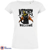 Witches Welcome Halloween Women's Organic Cotton Tee