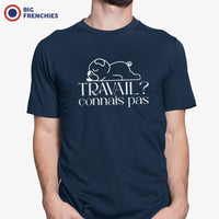 Travail? Connais Pas France Men's Organic Cotton Tee