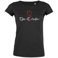 Toi et Moi Women's Organic Cotton Tee