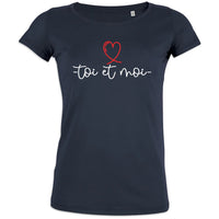 Toi et Moi Women's Organic Cotton Tee